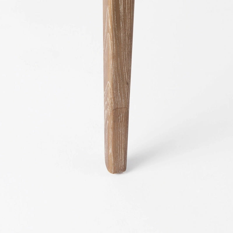 Armlehnloser Esszimmerstuhl aus Massivholz im Mid-Century-Stil