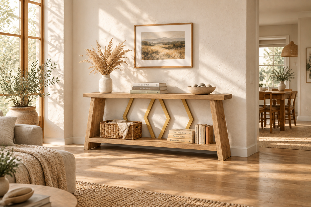 Console Table - Wider Shot