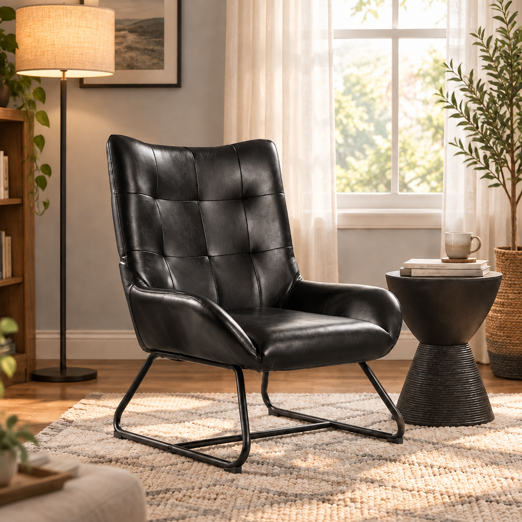 Wingback Chair Scene - No Throw